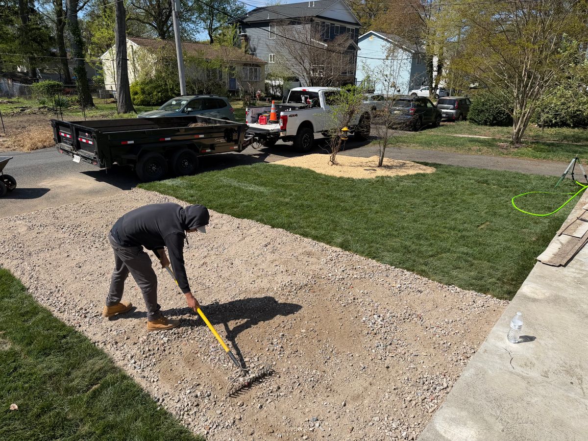 Land Grading for Home Perfection LLC in Brick Township, NJ