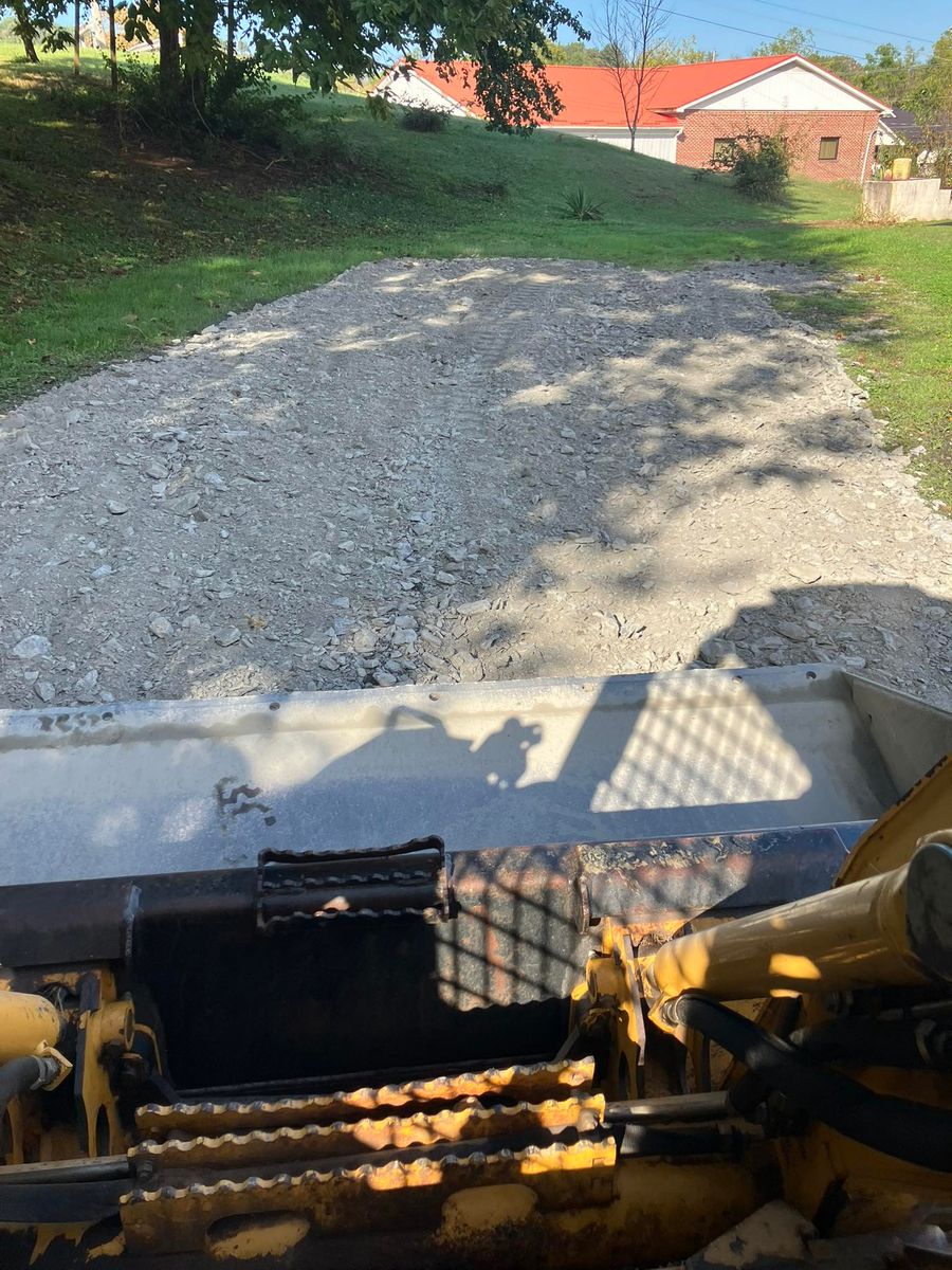 Land Grading for Genesis Landworks in Bluff City, TN