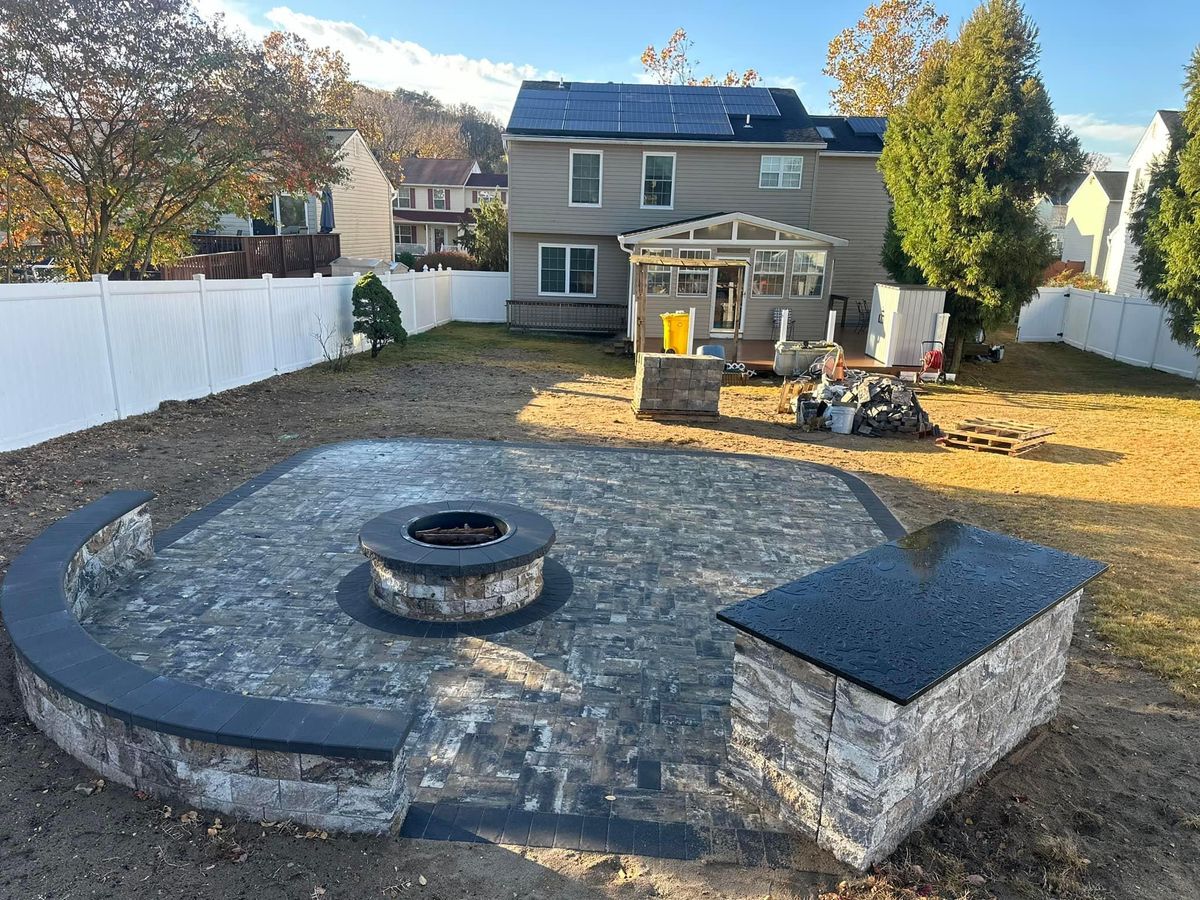 Outdoor Kitchens/Fire pits/Fireplaces for Matteo Hardscapes in Towson,  MD