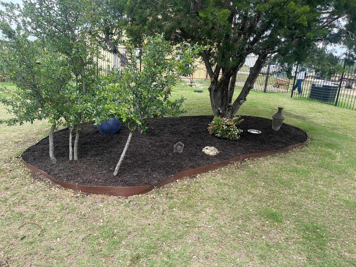 Landscaping for CrossCut in Kempner, TX