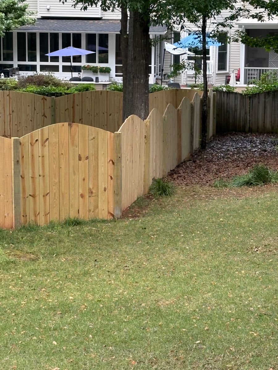 Fence Installation for Palmetto Fence in Greenville, SC