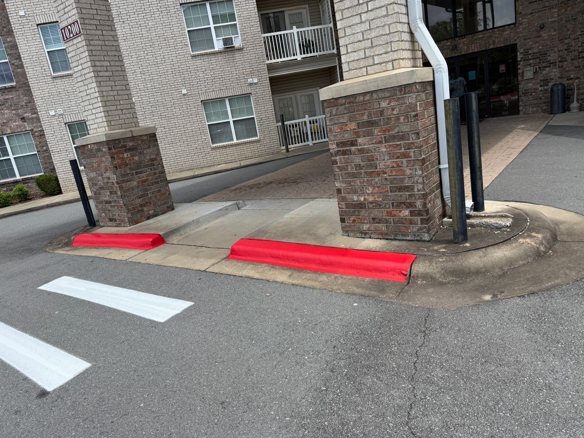 Parking Lot Striping for Straight Line Striping in Little Rock, AR