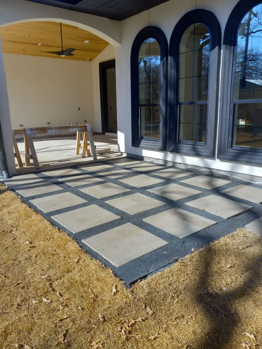 Deck & Patio Installation for MJ’s Painting & Remodeling in Irving, TX