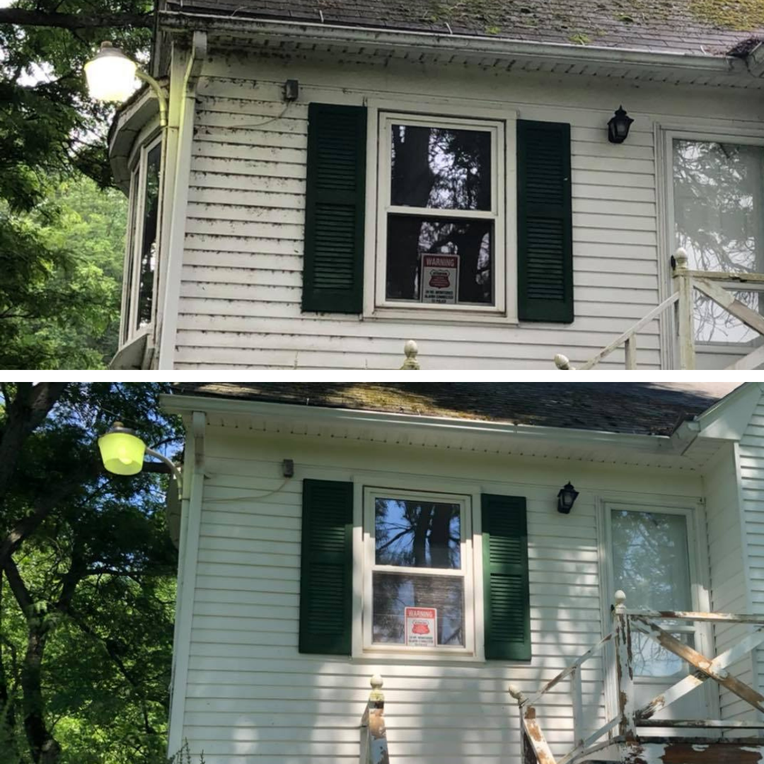 Home Softwash for W & B Powerwashing LLC in North Norwich, NY