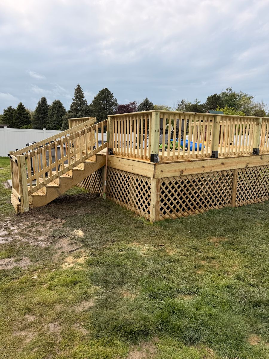 Deck & Patio Installation for Erie Builders & Construction in Sandusky, OH