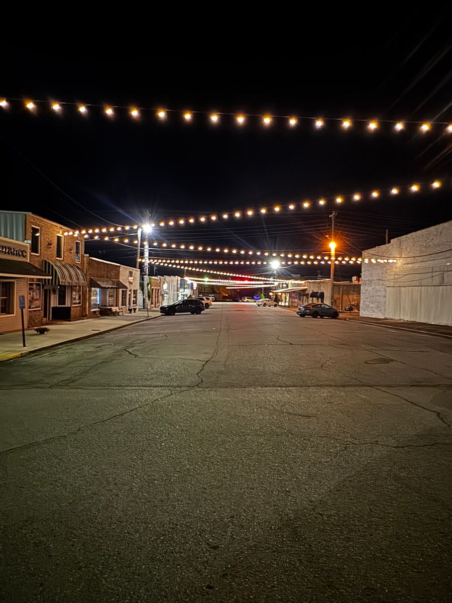 Bistro Lighting for FunderFlow Commercial and Residential Pressure Washing Inc in Tupelo, MS