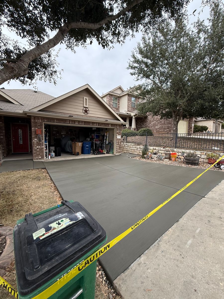 Driveway Construction for Benitez Brothers Construction in Austin, TX