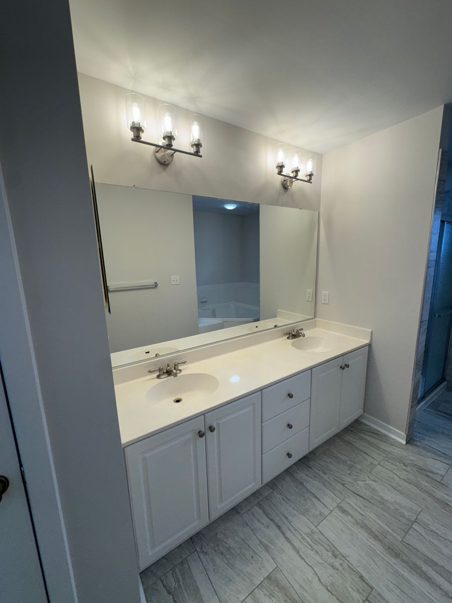 Bathroom Renovation for Sanchez Paint Pros in Frederick, MD