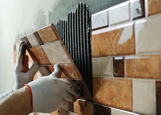 Backsplash Installation for Rising Hawk Construction LLC. in Kitsap County, WA