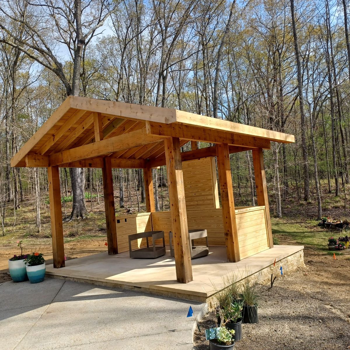 Pergolas for Bluff City Construction in Dumfries, VA
