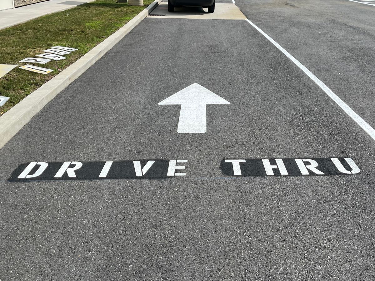 Striping for Cates Sealcoating and Striping in Charlton, MA