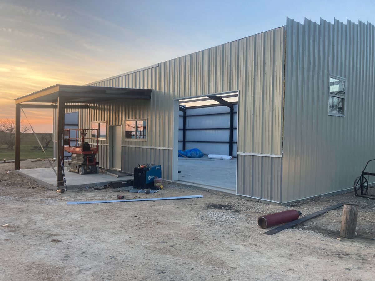 Barndominium Construction for 292 Construction, LLC in Gonzales County, TX