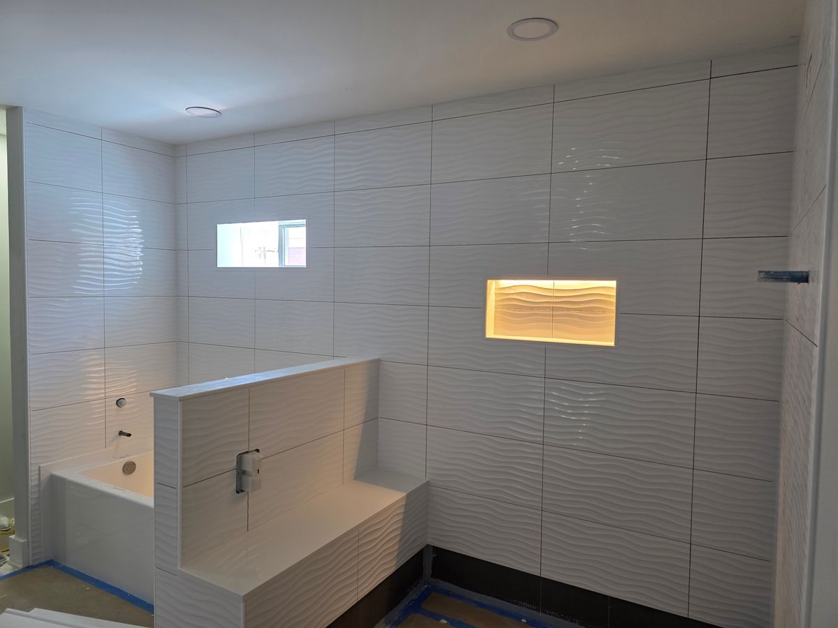 Tile Installation for GVL Renovations in Greenville, SC