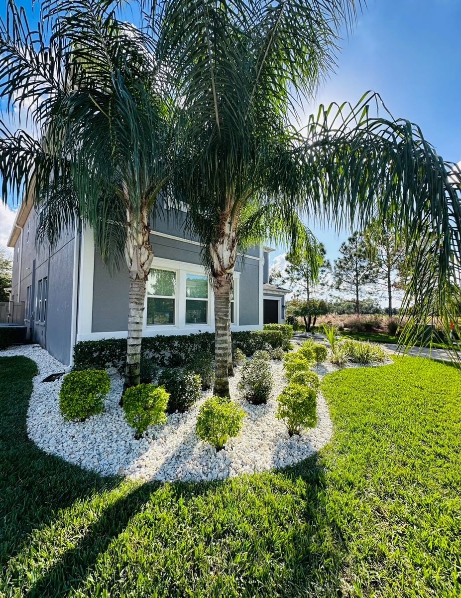 Hardscaping for Team Tolson Landscape in Tampa Bay, FL