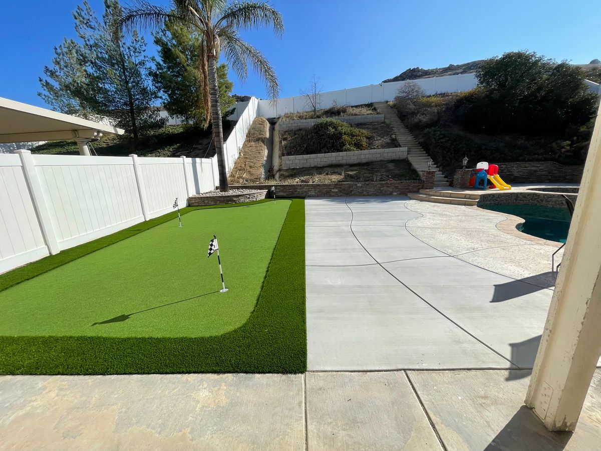 Concrete for Aidan Jade Landscaping in Riverside County, CA