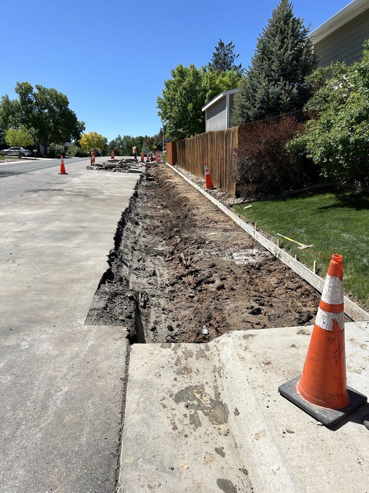 Sidewalk Installation for Chavez Concrete INC in Denver, CO