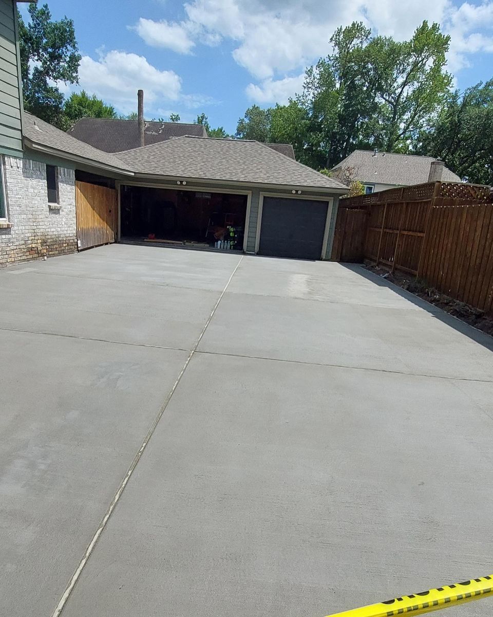 Driveways for Slabs on Grade - Concrete Specialist in Spring, TX