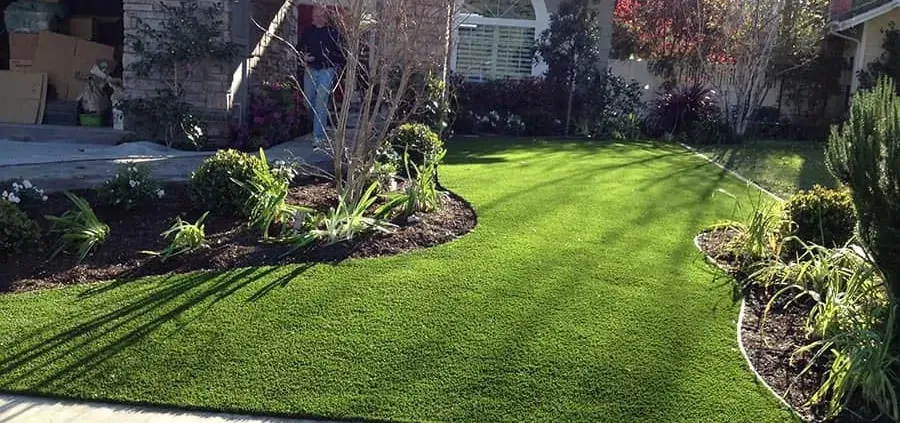 Turf Installation for Atlas Land Design in Creekside Park, TX