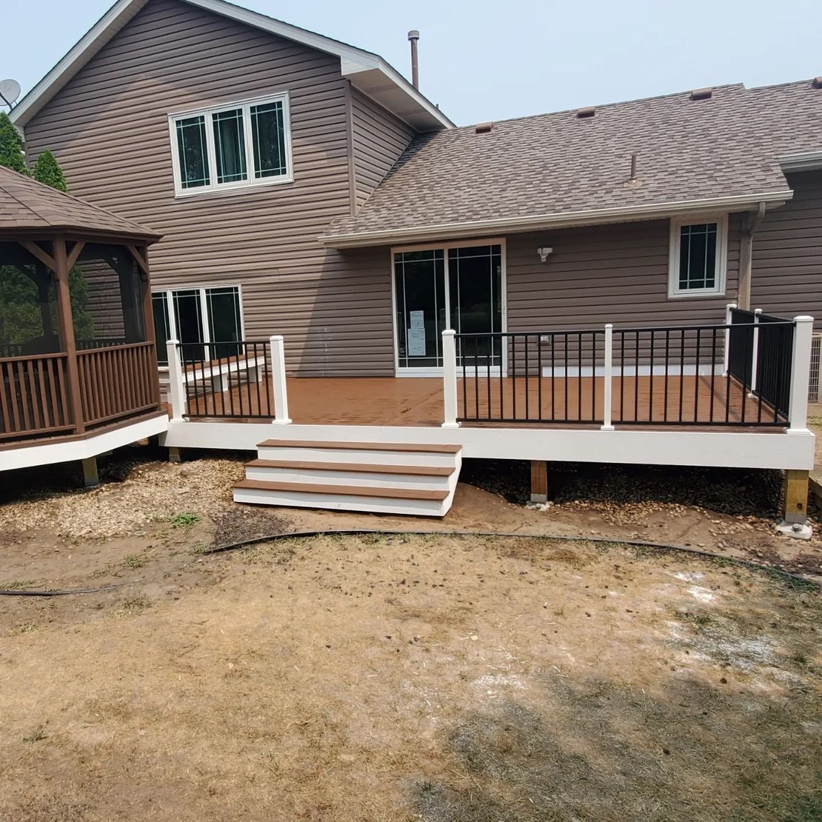 New Deck Construction for Radke Deck Works & Remodeling in Elk River,  MN