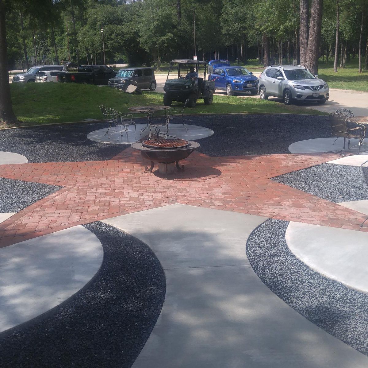 Hardscaping for Atlas Land Design in Creekside Park, TX