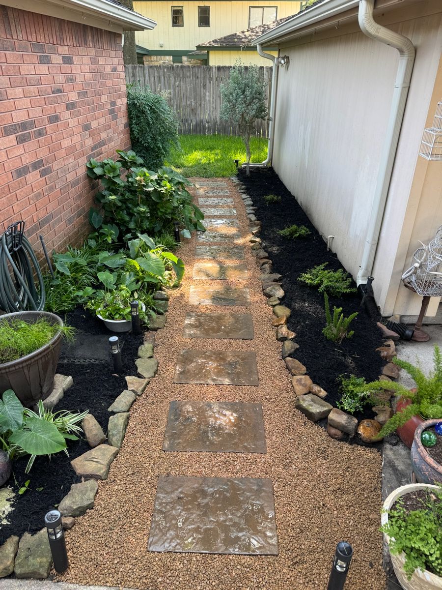 Landscaping for The Outdoor Buddies in Houston, TX