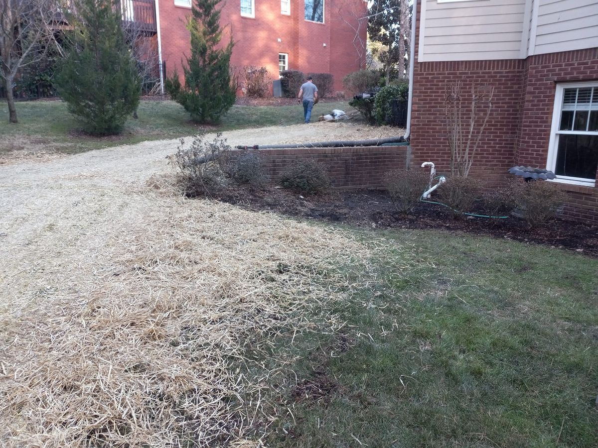 Dirt work and French drains for Forrest Plumbing and Septic Service LLC in Summerville, GA