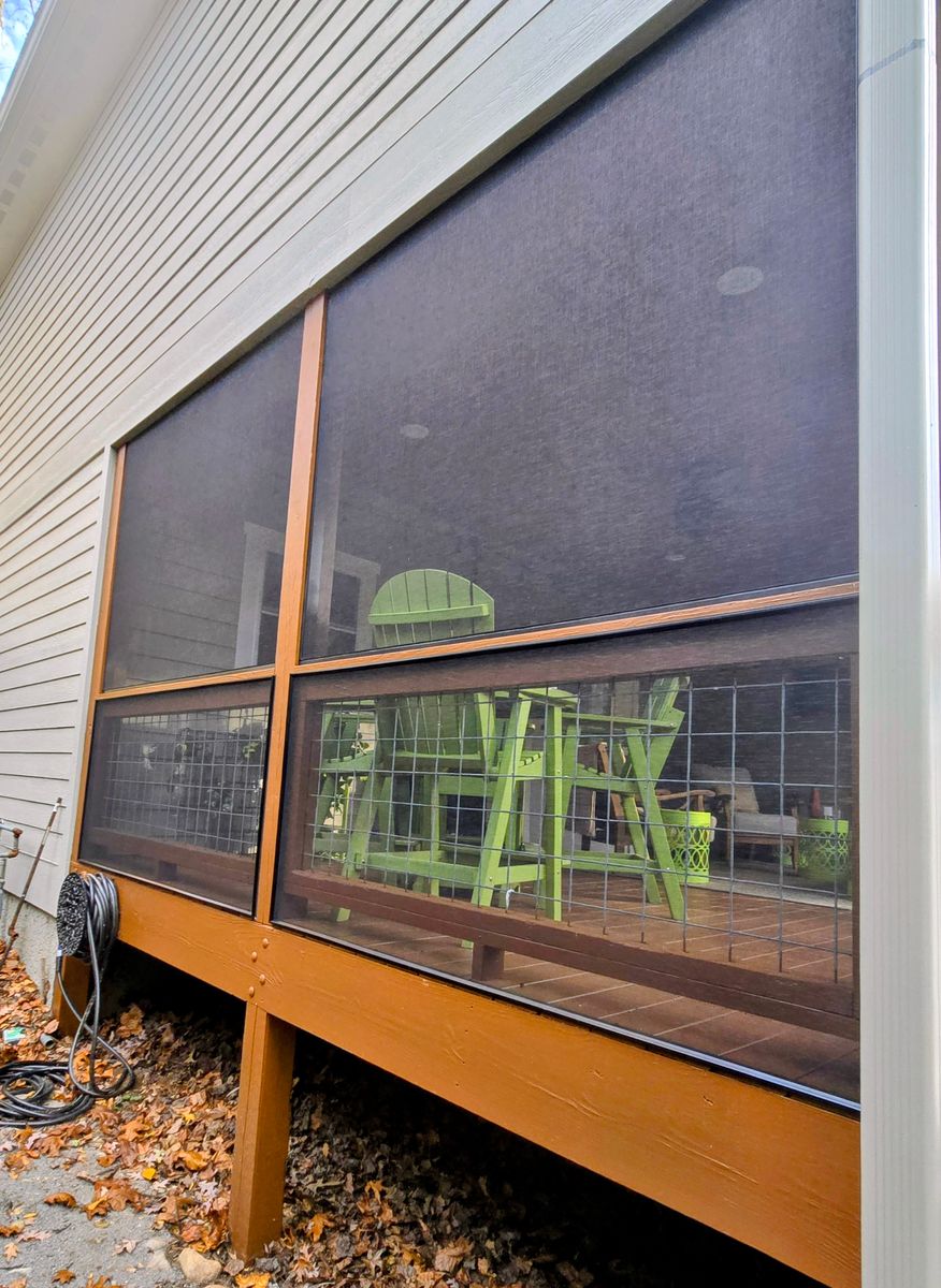 Screen Rooms for C4 TrueVision Renovations in Asheville, NC