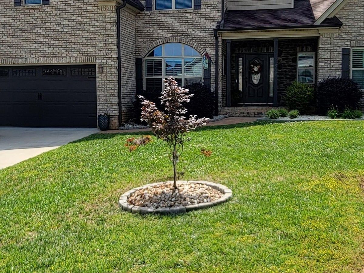 Flower Bed Installation for Piedmont Lawn and Landscaping in Lexington, NC