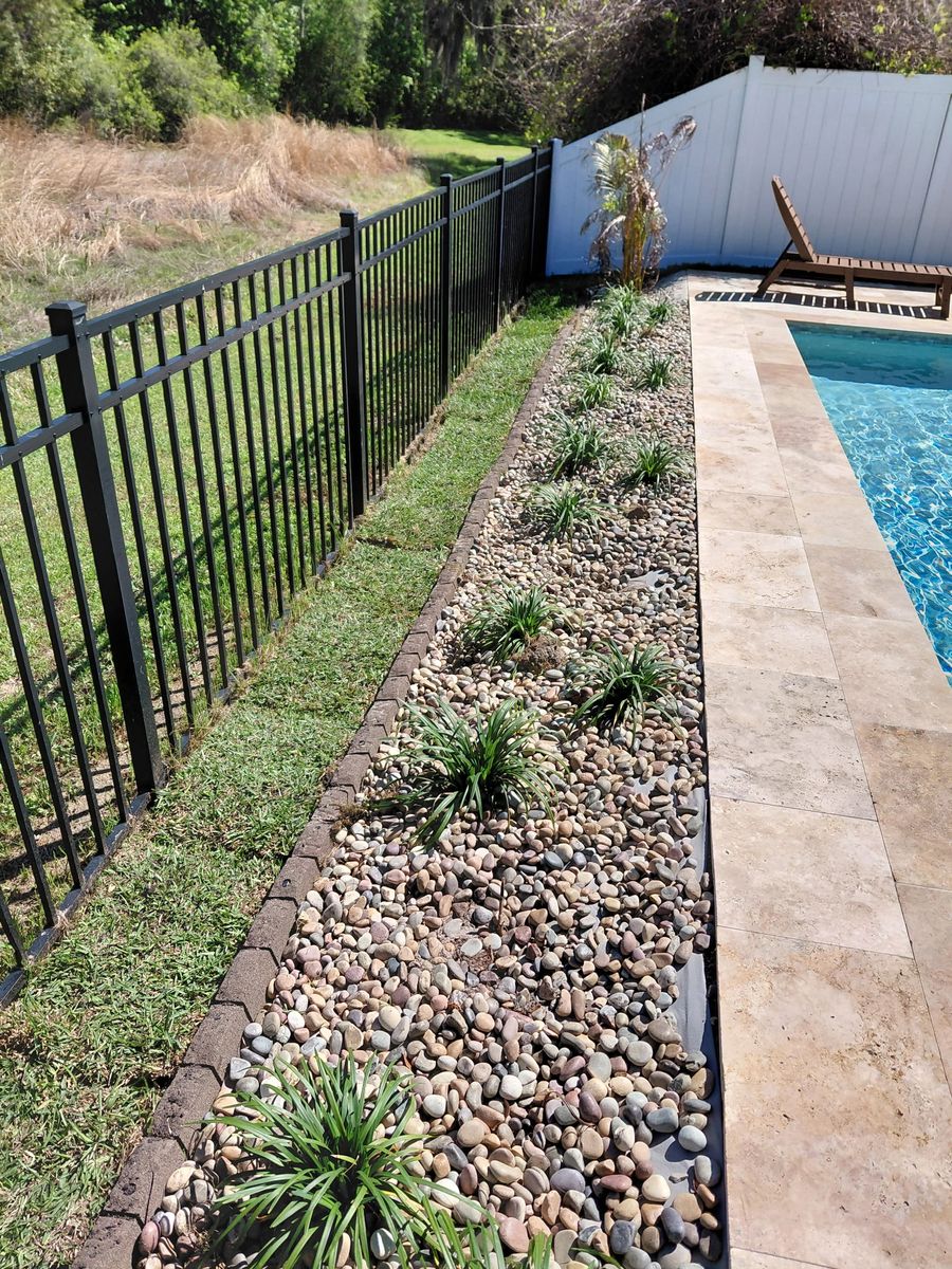 Rock & Mulch Installation for Gulf Bay Sod in Clearwater, FL