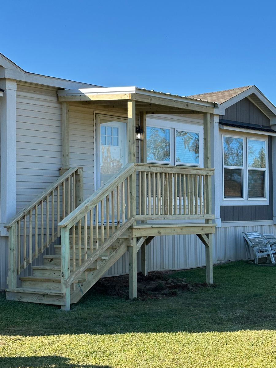 Deck Installation for Timberline Deck & Patio in Covington, TX
