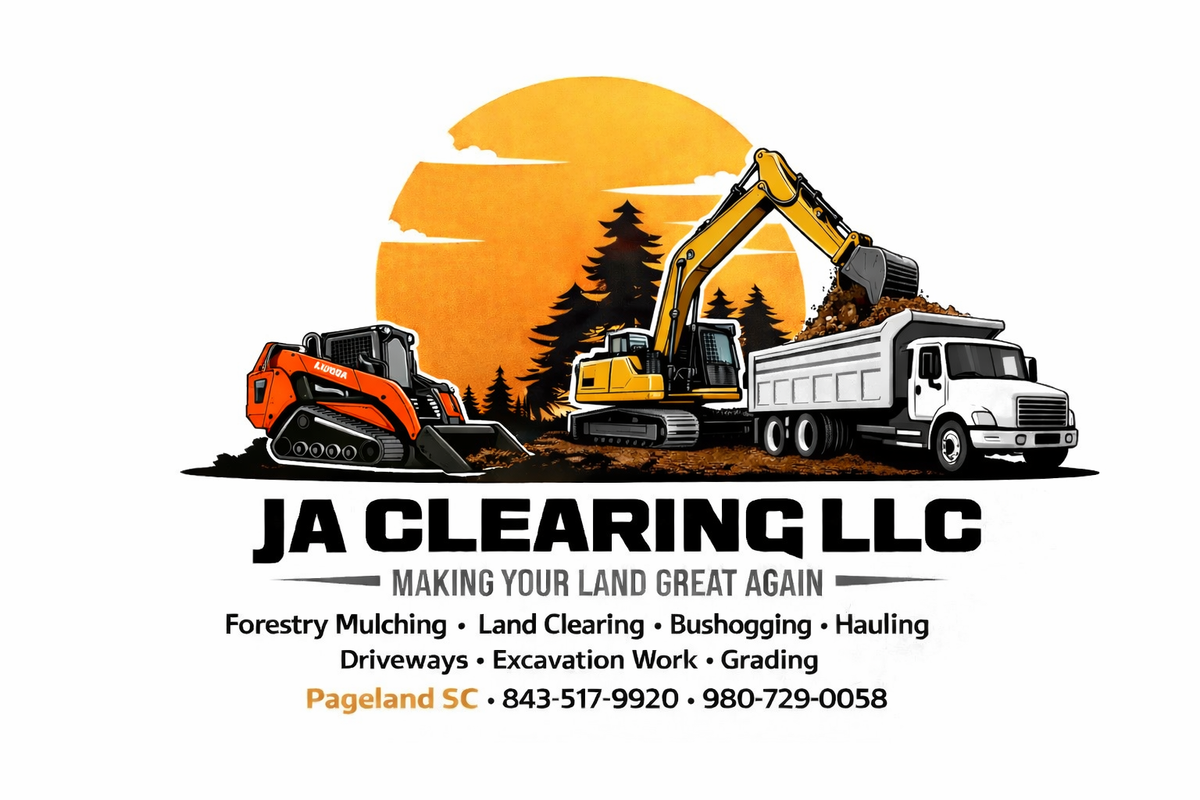 Site Preparation for JA Clearing  in Pageland, SC