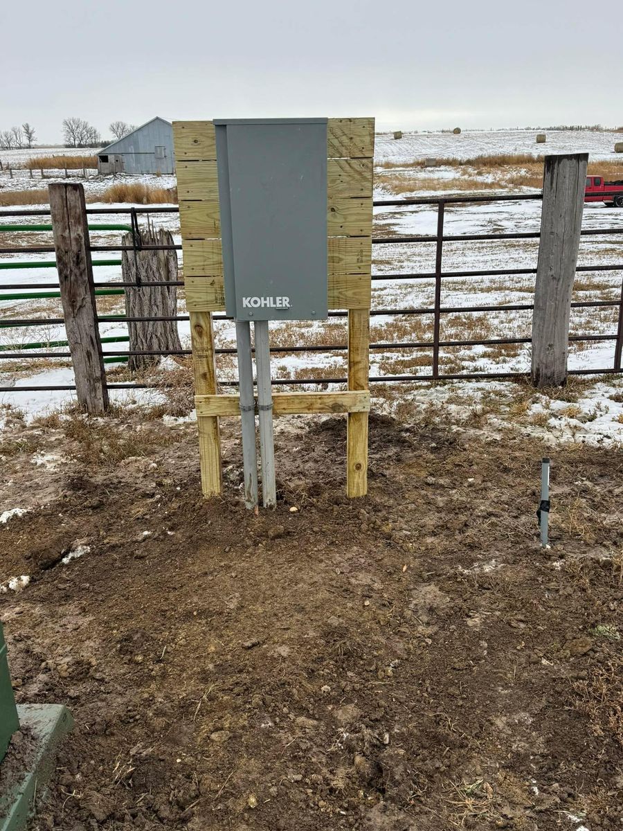 Farm wiring for Graff Electric  in Wolsey, SD