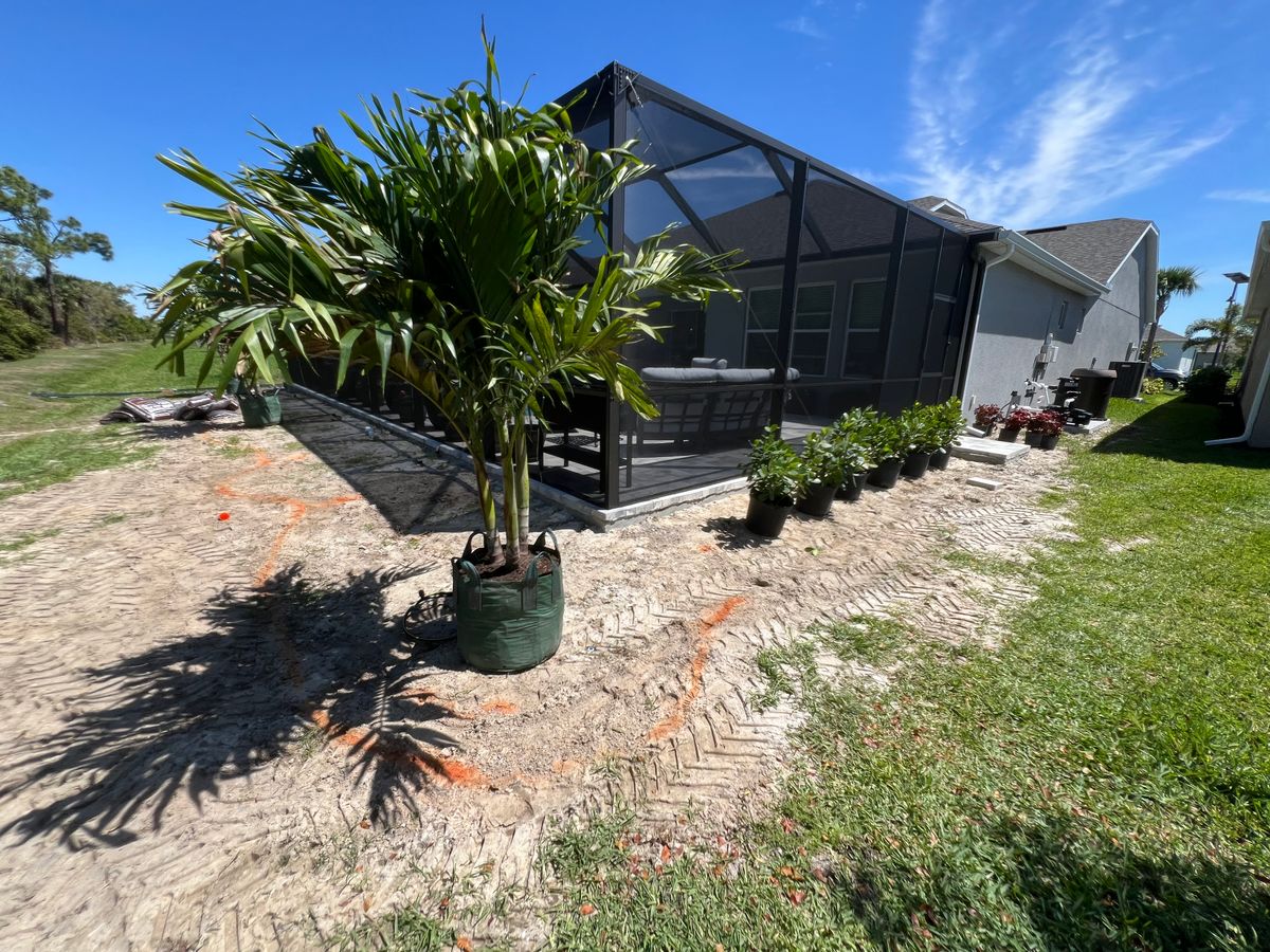 Landscape Design for R&R GreenWorks in North Port, FL