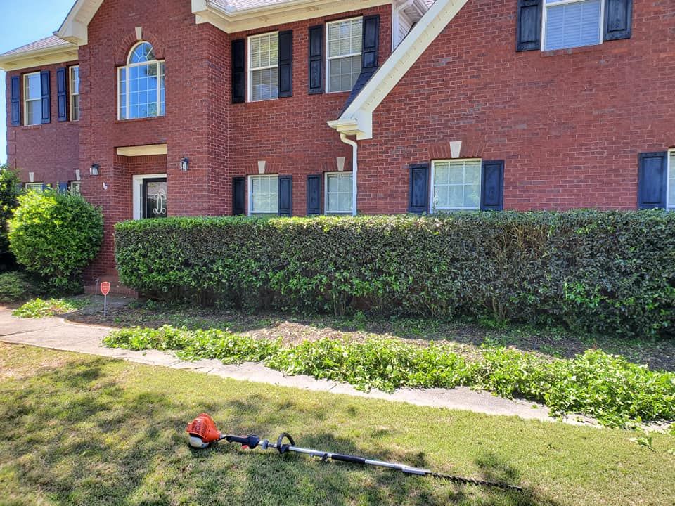 Shrub Trimming for Hendrix Family Landscaping in Dallas, GA