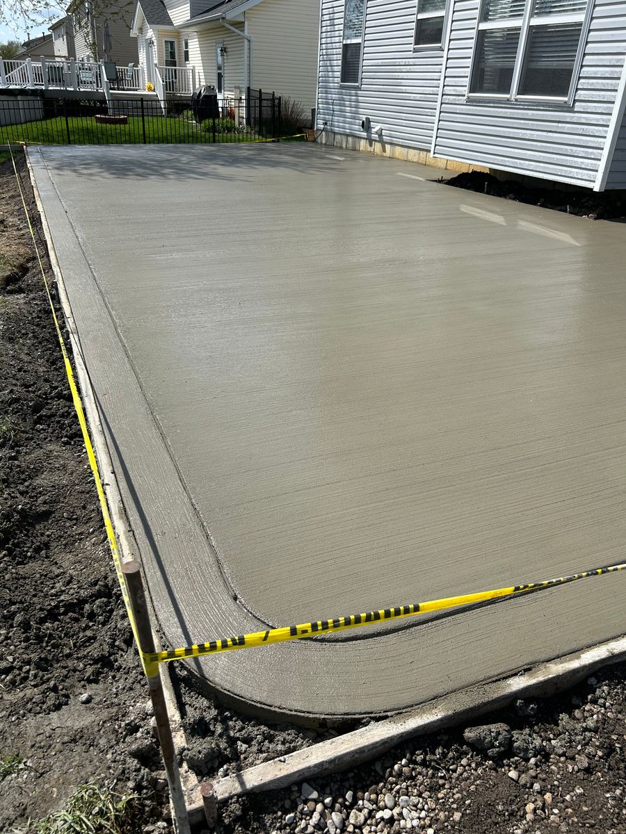 Concrete for G&A Contracting, LLC  in Germantown, OH