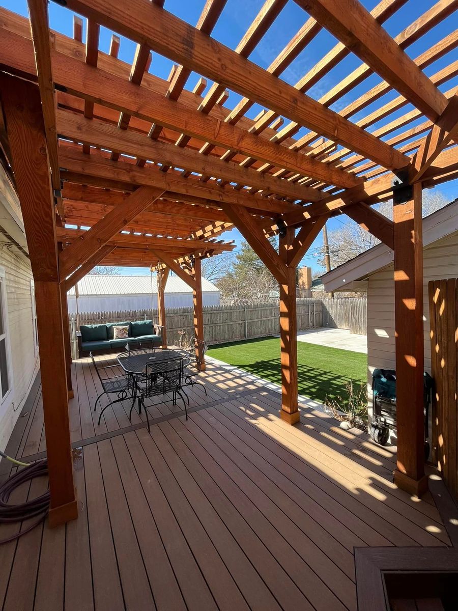 Patios And Pergolas for Kings Outdoor in Amarillo, TX