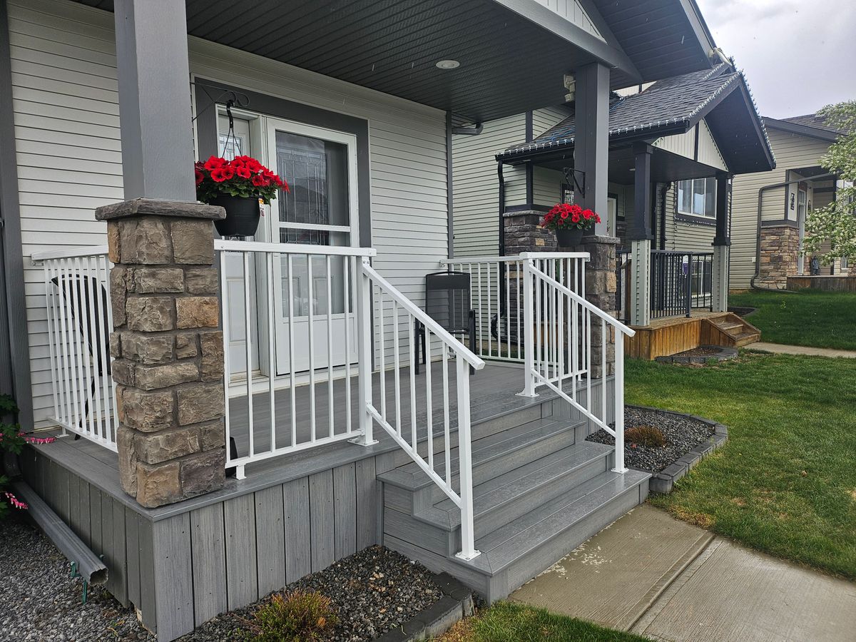 Deck & Patio Installation for Skywalker Contracting Inc.  in Red Deer, Alberta