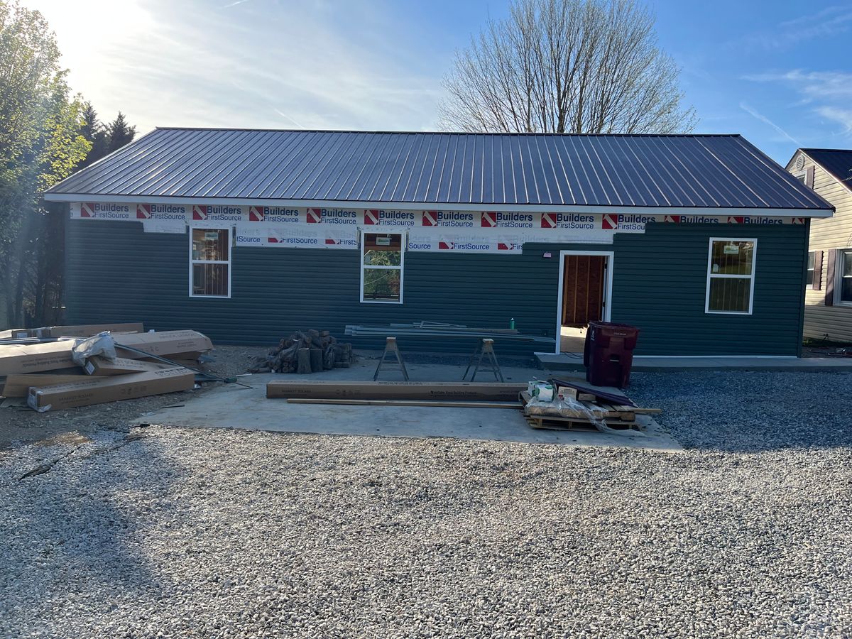 New Construction for CM Construction in Erwin, TN