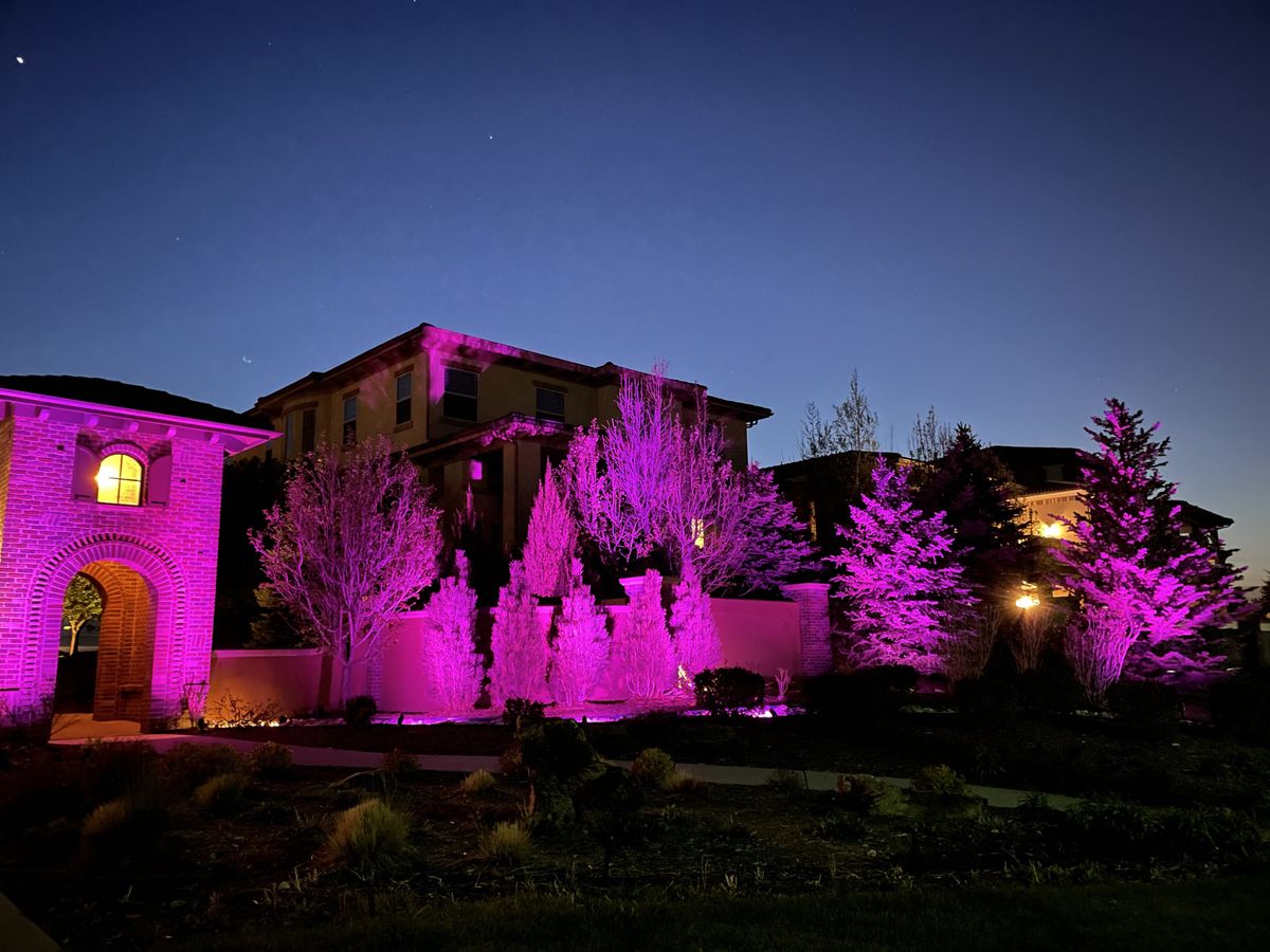 Landscape Lighting for Green Pastures Lawn Care in Bastrop, TX