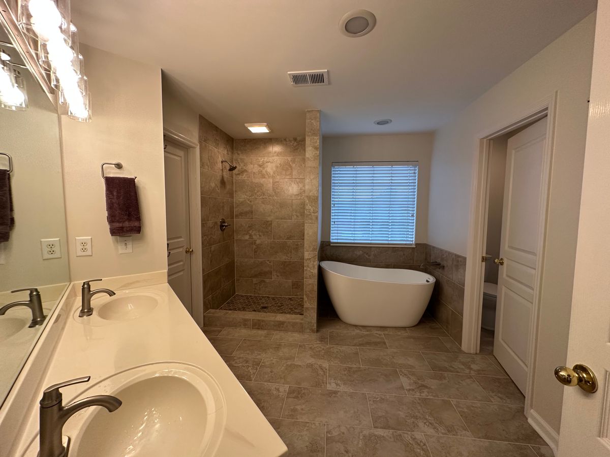 Bathroom Renovation for GR Home Specialist, LLC in Antioch, TN