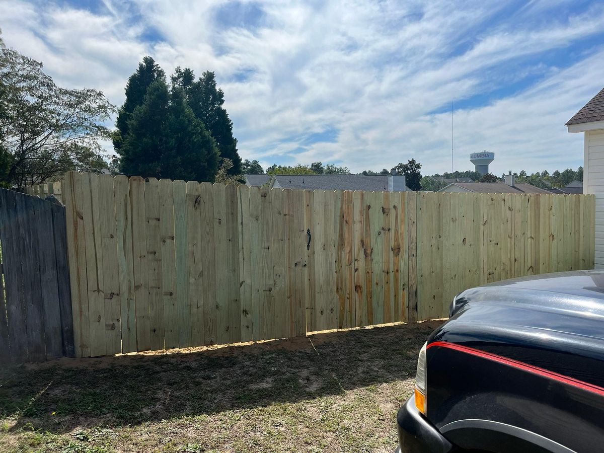 Fence Repair for JB Nealy Fence in Elgin, SC