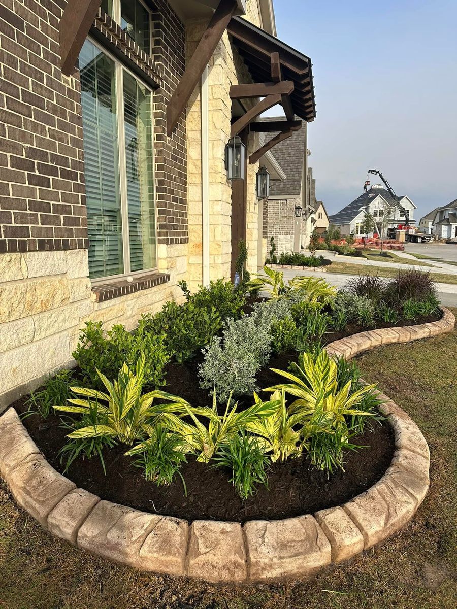 Landscaping for Texas Curb N Borders in Houston, TX