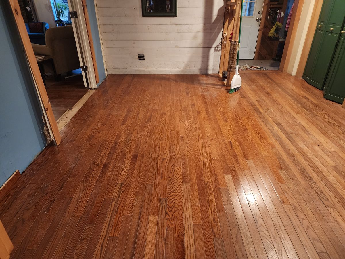 Floor Installation for AA Family Construction in Lebanon, NH