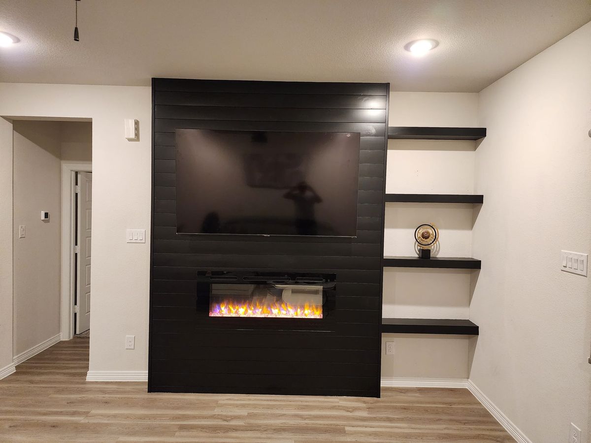 Accent Walls for Nolen Contracting in Forney, TX