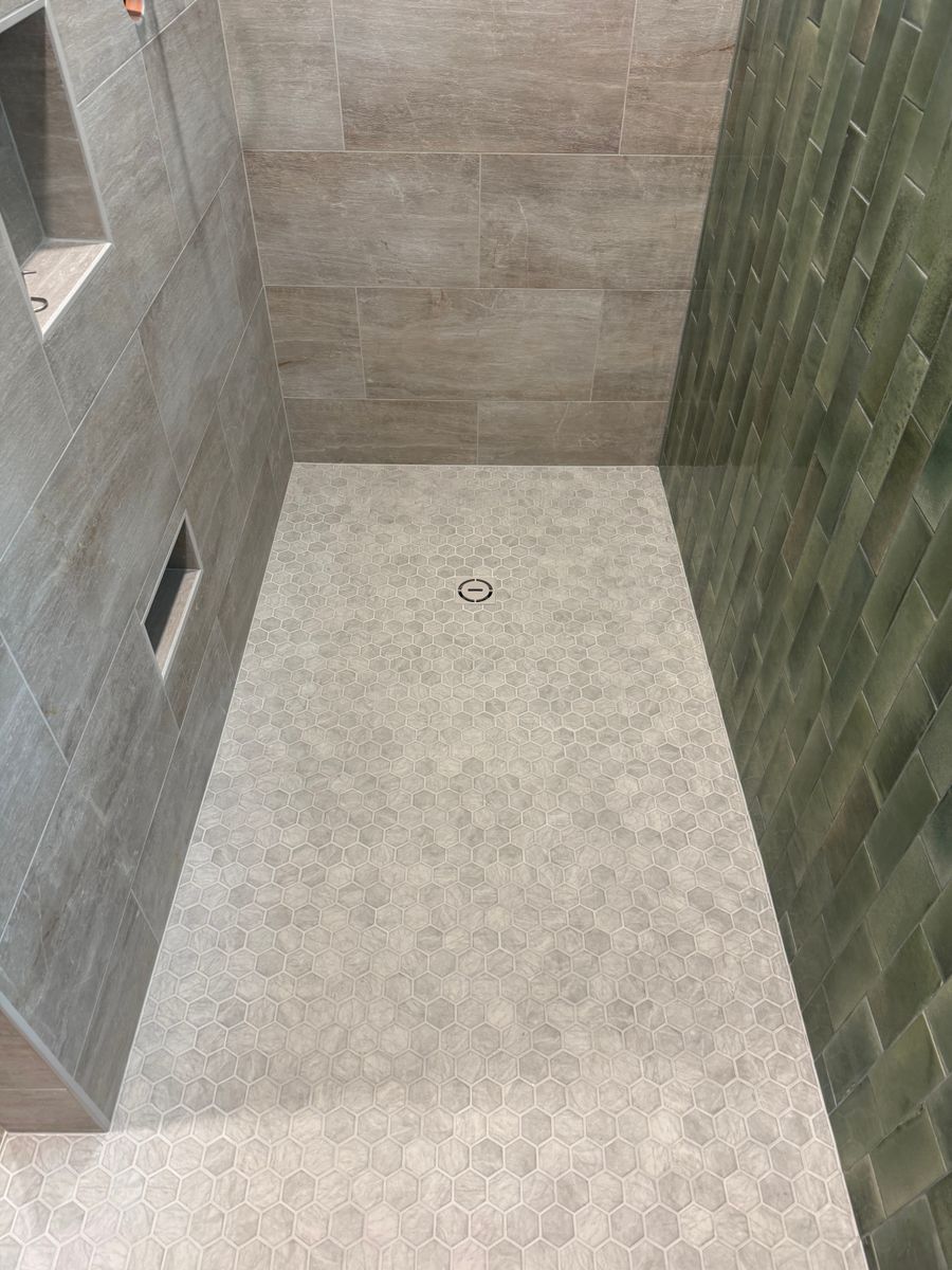 Bathroom Tiling for Dakota Tile & Stone in Belle Fourche, SD