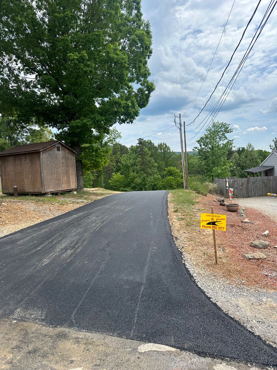 Paving for James R Carter Paving in Roanoke, VA