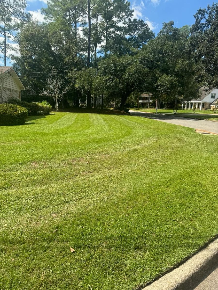 Garden Design and Installation for Johnson Lawn Care in Mobile, AL