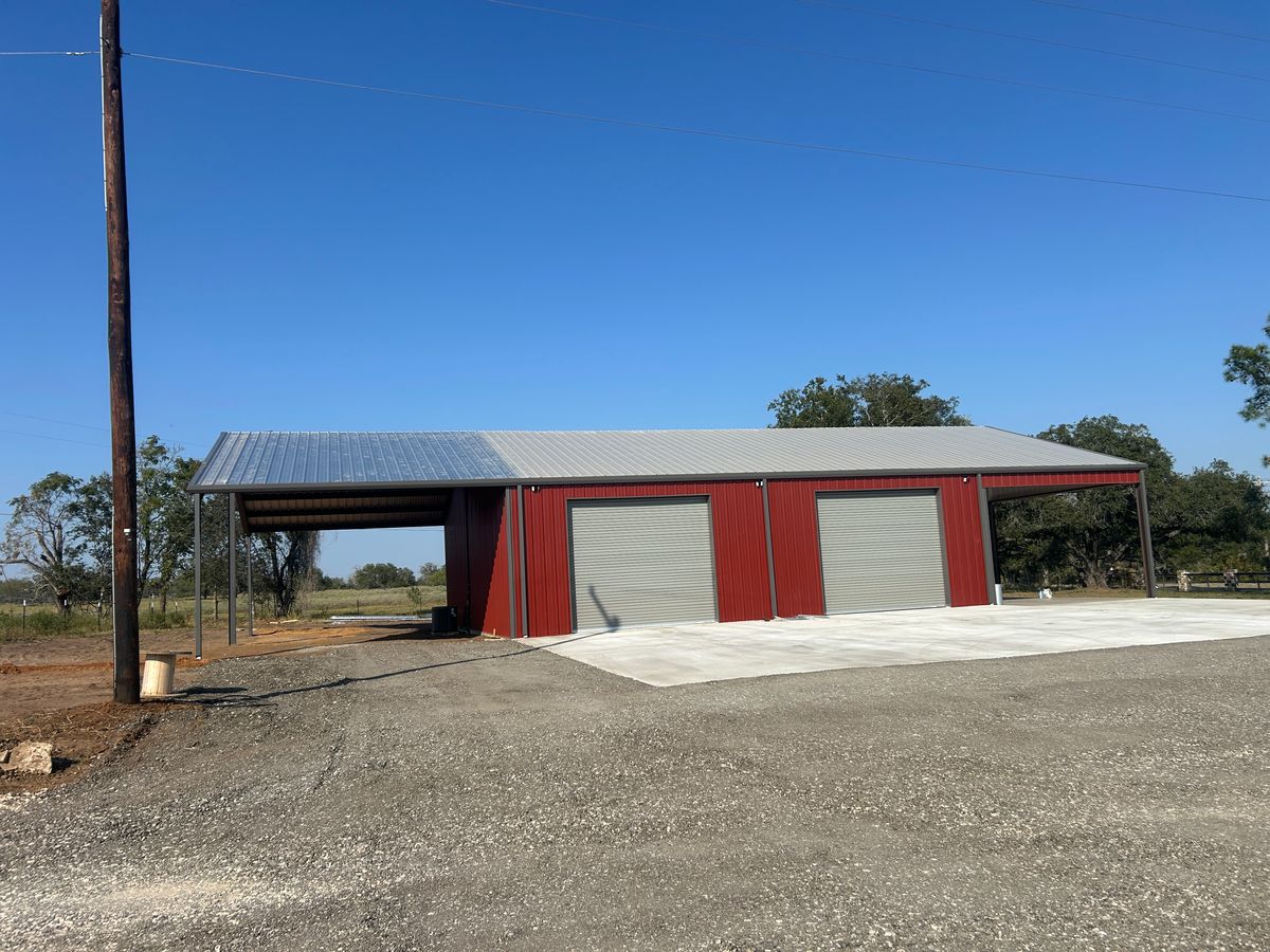 Barndominium Construction for 292 Construction, LLC in Gonzales County, TX