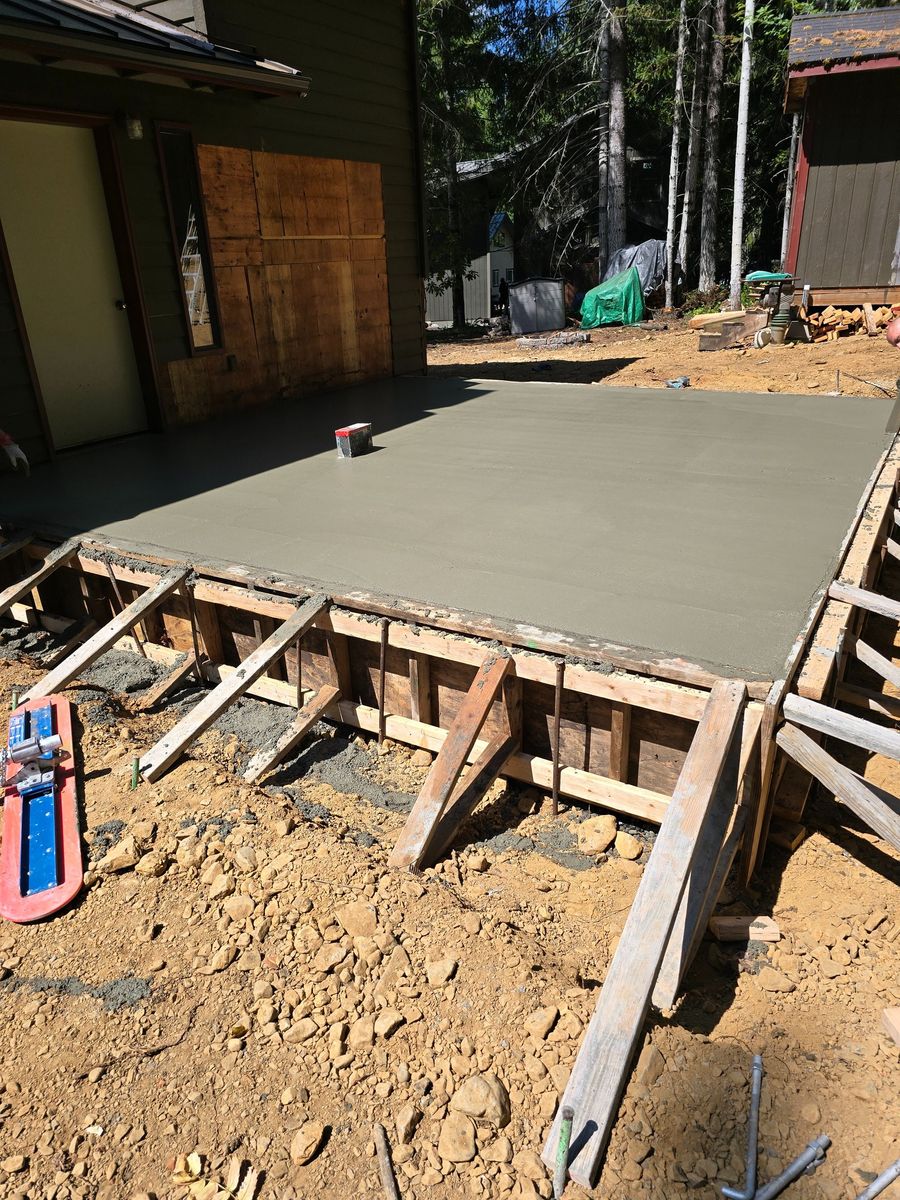 Residential Concrete Services for MC concrete in Shelton, WA