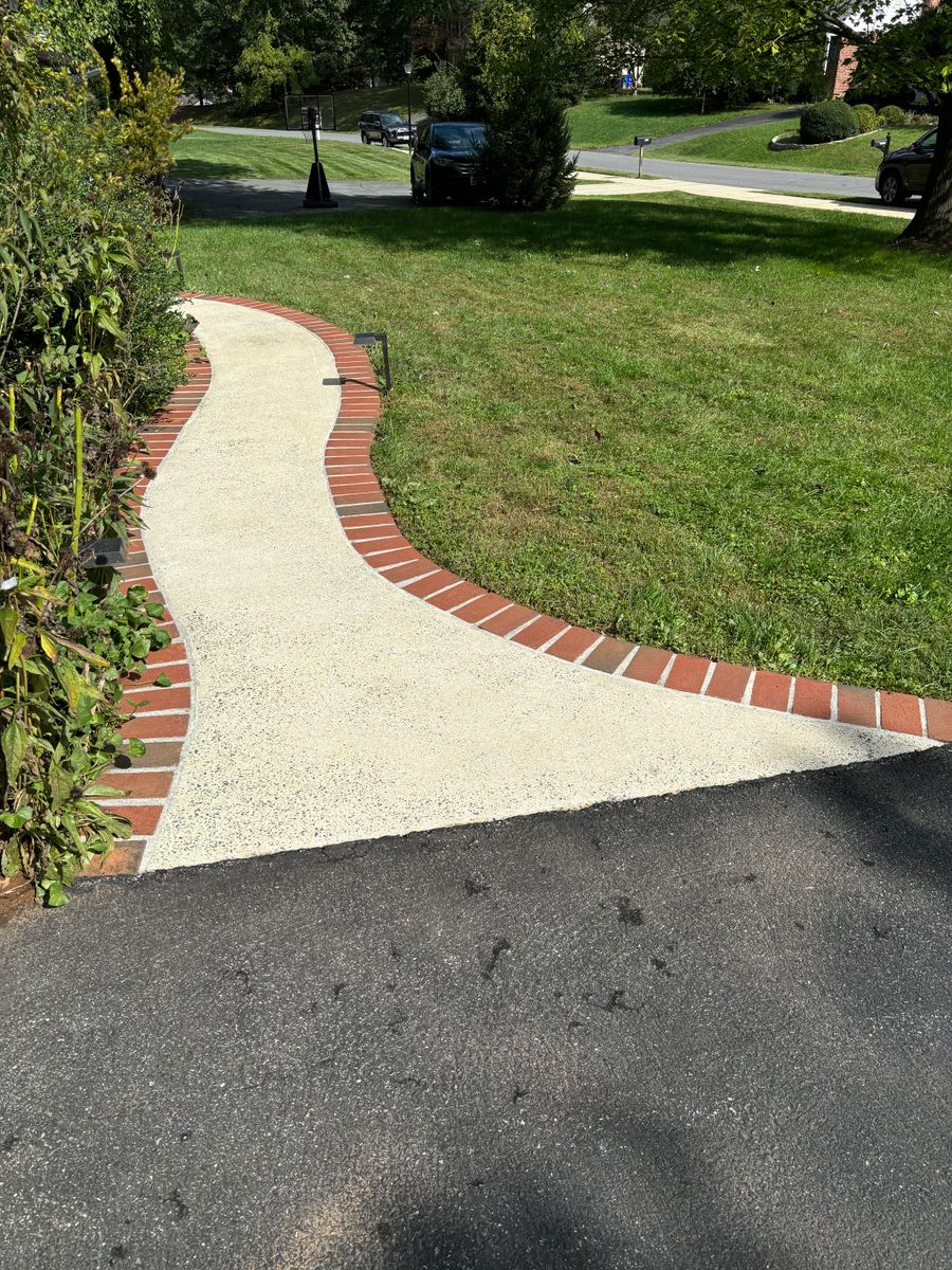 Hardscape Installation for Brighton Property Services in Carroll County, MD